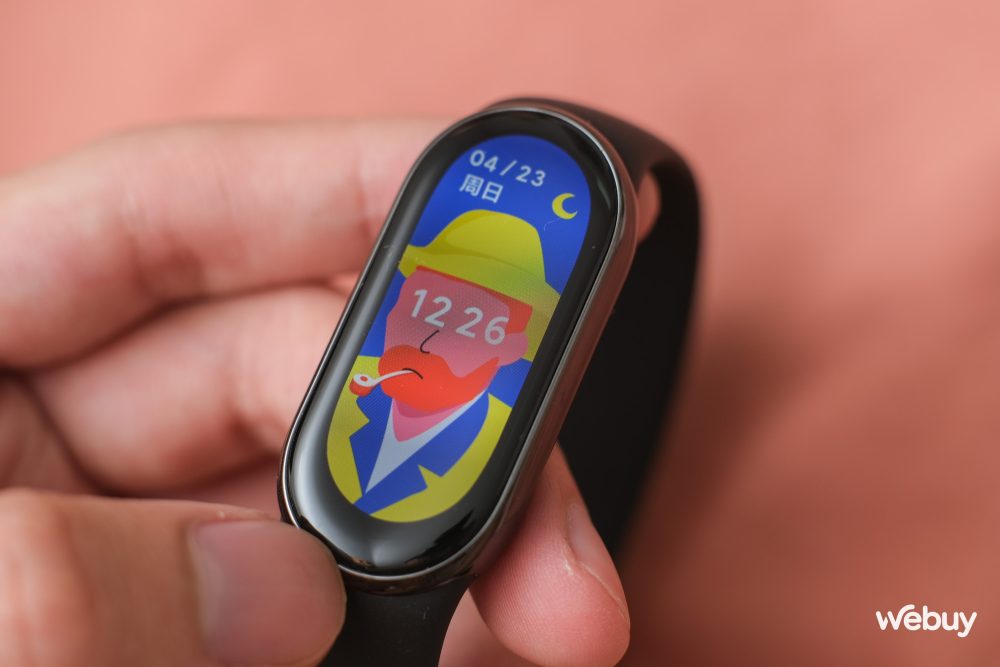 Trên tay Xiaomi Band 8 tại VN: Thiết kế không đổi nhưng nâng cấp dây đeo, có màn hình 60Hz, pin 16 ngày, giá từ 850,000 đồng - Ảnh 3. Trên tay Xiaomi Band 8 tại VN: Thiết kế không đổi nhưng nâng cấp dây đeo, có màn hình 60Hz, pin 16 ngày, giá từ 850,000 đồng - Ảnh 3.