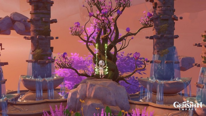 Nữ game thủ Genshin Impact flex công trình xây Ấm Trần Ca đẹp mê hồn