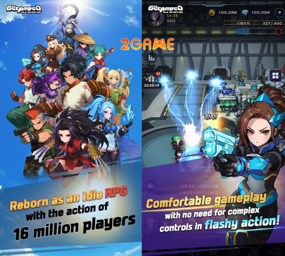 GetAmped Idle Adventure – Game nhàn rỗi siêu vui nhộn với chủ đề Tiểu Bá Vương getamped idle adventure 1