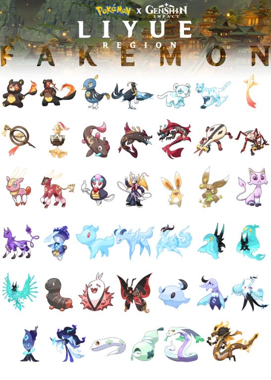 Dành 2 năm để kết hợp Pokémon và Genshin Impact, game thủ này khiến cả một cộng đồng lớn phải kinh ngạc- Ảnh 5.