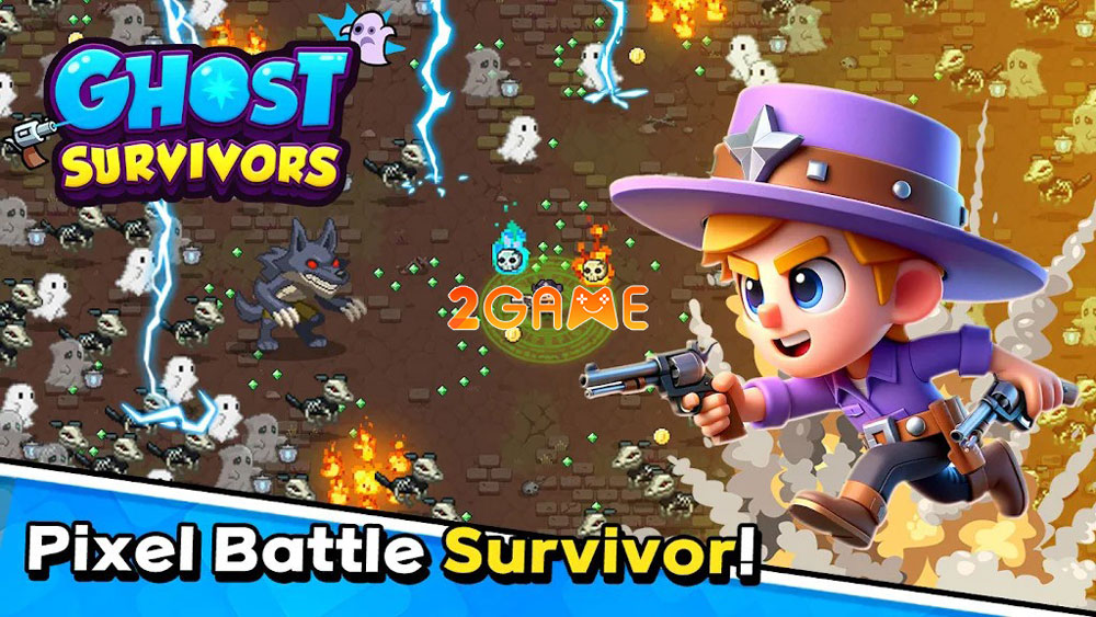 ghost-survivors-pixel-hunt-4 Game roguelike săn ma Ghost Survivors: Pixel Hunt cực vui nhộn thích hợp để giải trí cuối tuần ghost survivors pixel hunt 4