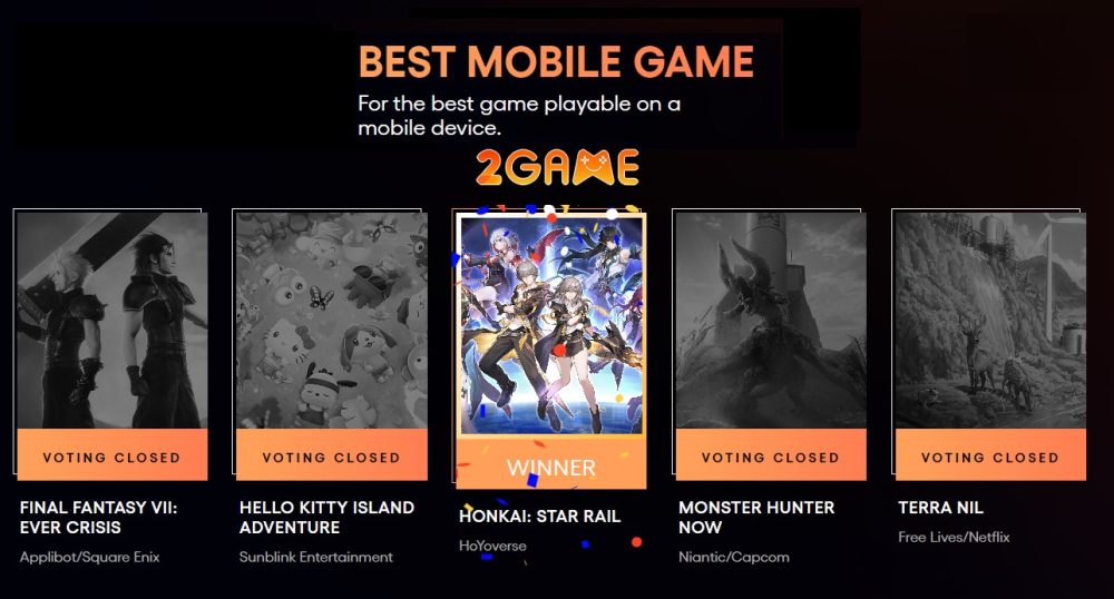 Top 6 game gacha thành công rực rỡ nhất trong năm 2023 giai thuong honkai star rail 5