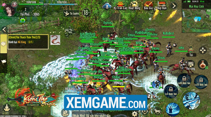 Kiếm Thế Origin – tựa game viết tiếp hành trình 14 năm của “vị vua dòng kiếm hiệp nhập vai” trên mobile gioi thieu kiem the origin 6