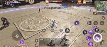 Cận cảnh Thiên Sơn, Tiêu Dao, Nga Mi - 3 môn phái “gánh team” trong Thiên Long Bát Bộ 2 VNG giphy downsized 1