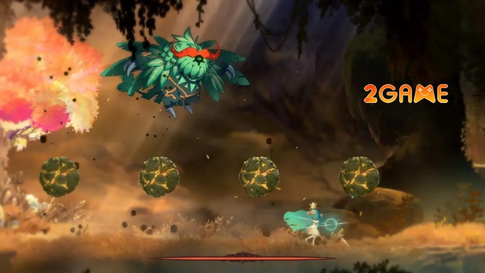 Đối đầu với đủ loại boss trong game Glimmer in Mirror