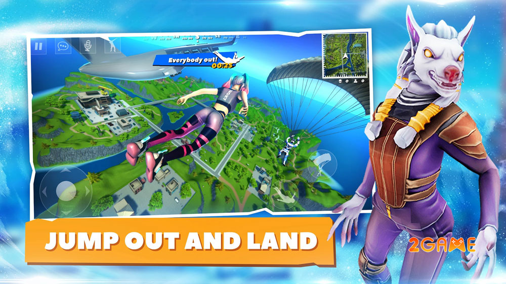 Gameplay sinh tồn hấp dẫn đậm chất game battle royale bạn không thể bỏ qua