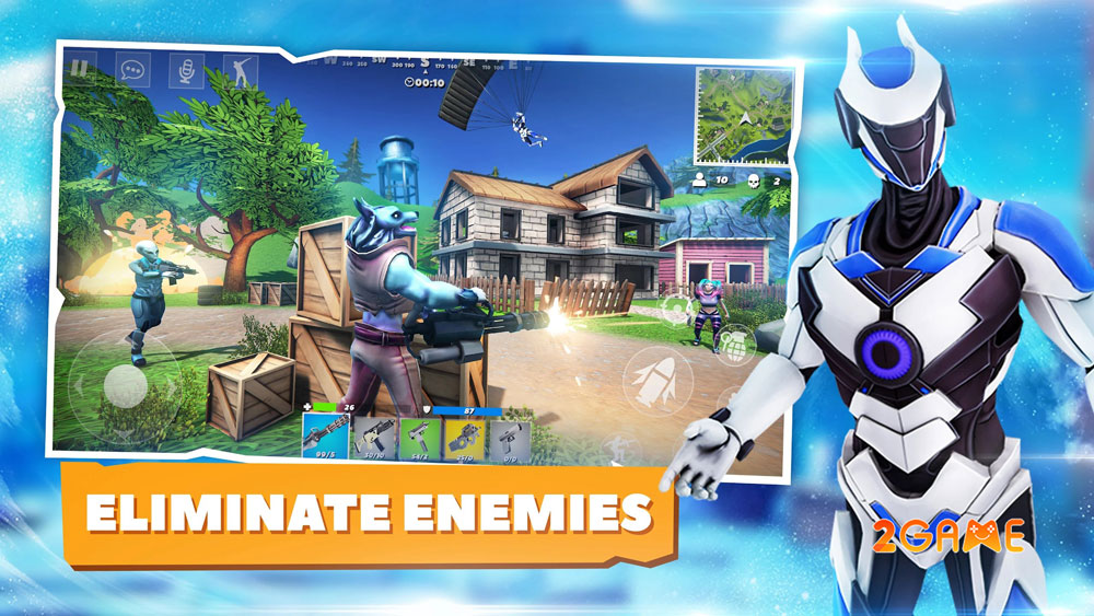 Đấu trường rộng lớn của game Grand Strike: Battle Royale chính thức mở đăng kí trên Android grand strike battle royale 5