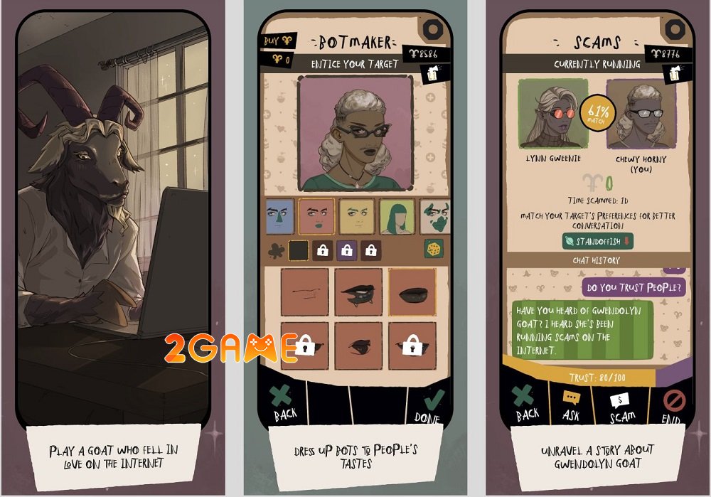 Vào vai chú dê đi lừa đảo trong Grift: Scam Tycoon griftscamtycoon 2