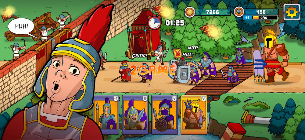 Biểu cảm hài hước của nhân vật trong game chiến thuật Grow and Conquer Biểu cảm hài hước của nhân vật trong game chiến thuật Grow and Conquer