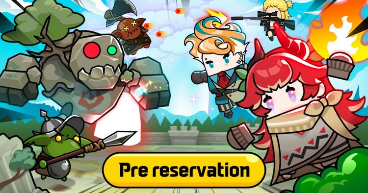 Guardian Merge: Random Defense - Game chiến thuật độc đáo mở Đăng ký trước trên Google Play Store guardian merge 1