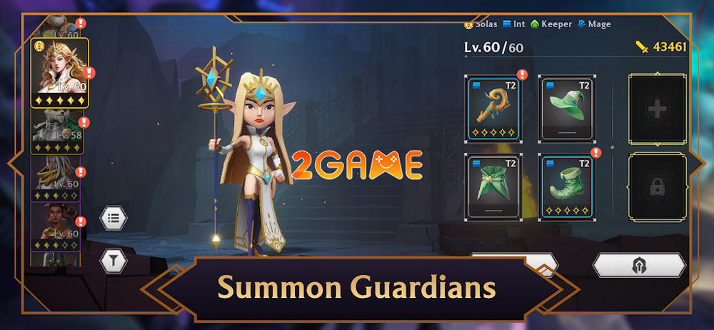 Dàn nhân vật trong game Guild of Guardians Dàn nhân vật trong game Guild of Guardians