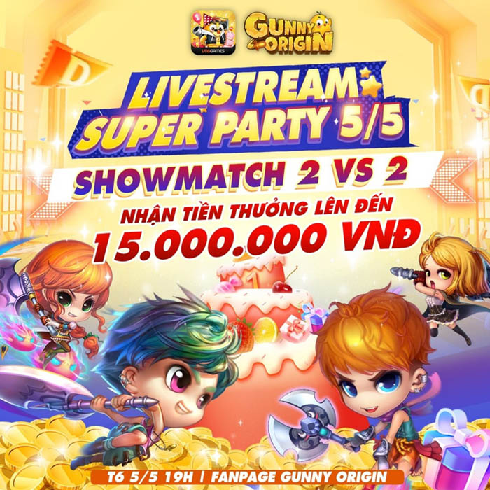 gunny-origin-1 Gunny Origin tổ chức livestream hoành tráng, ngập tràn quà tặng miễn phí gunny origin 1