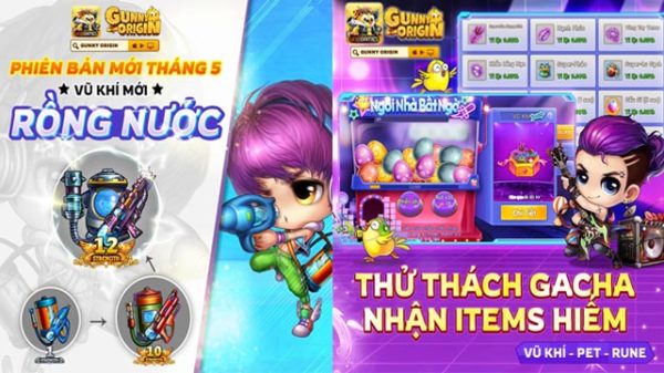 Gunny Origin ra phiên bản mùa hè với vũ khí +13, giới hạn level 40 cùng nhiều phó bản cực hot gunny origin 13 5 update thumb 2jpg