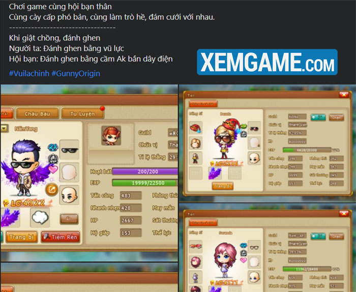 Tính xã hội trong dòng game Gunny vẫn luôn là thứ khiến người chơi yêu thích nhất gunny origin 16 4 2
