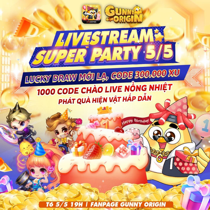 gunny-origin-2 Gunny Origin tổ chức livestream hoành tráng, ngập tràn quà tặng miễn phí gunny origin 2