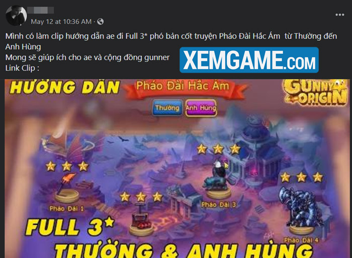 Gunny Origin đang từng bước hình thành cộng đồng bền vững gunny origin 28 5 8