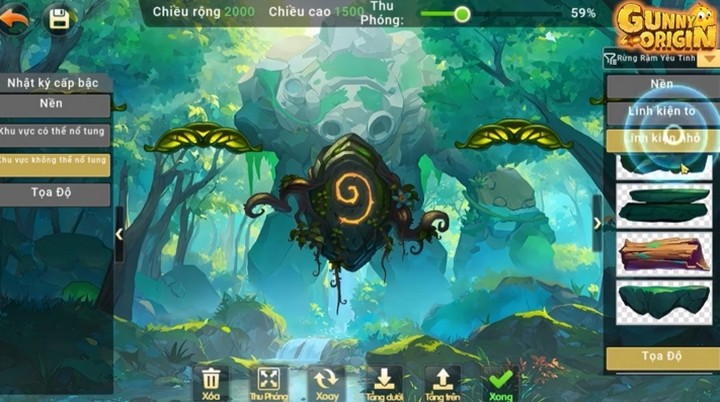 Gunny Origin là game bắn súng tọa độ duy nhất cho phép game thủ tự custom map?