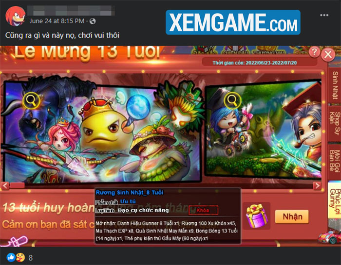 gunny-pc-27-6-5 Cộng đồng Gunny PC tưng bừng sinh nhật tuổi 13 gunny pc 27 6 5