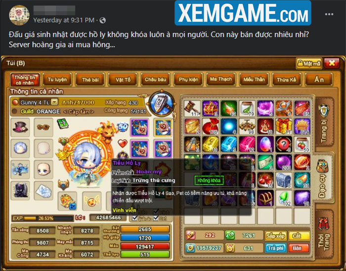 gunny-pc-27-6-7 Cộng đồng Gunny PC tưng bừng sinh nhật tuổi 13 gunny pc 27 6 7