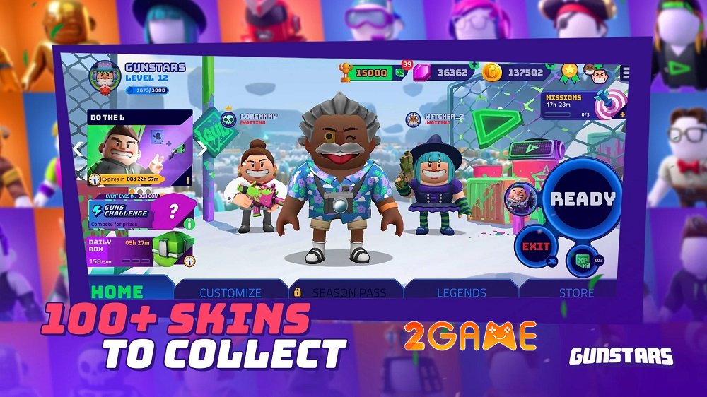 gunstarsbattlearena-6 Gunstars Battle Arena – Game bắn súng góc nhìn thứ ba với dàn nhân vật siêu tùy biến gunstarsbattlearena 6