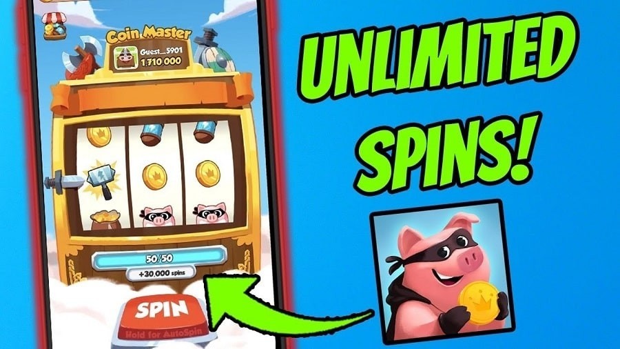 Hack Coin Master Vô Hạn Spin link và Coin ngày 7/1/2024 Android và IOS
