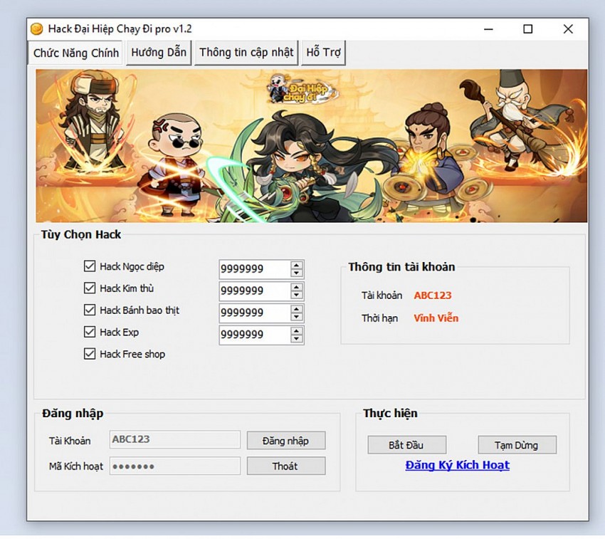 Hack Đại Hiệp Chạy Đi cực dễ khiến cộng đồng người chơi hoang mang Hack Đại Hiệp Chạy Đi cực dễ khiến cộng đồng người chơi hoang mang