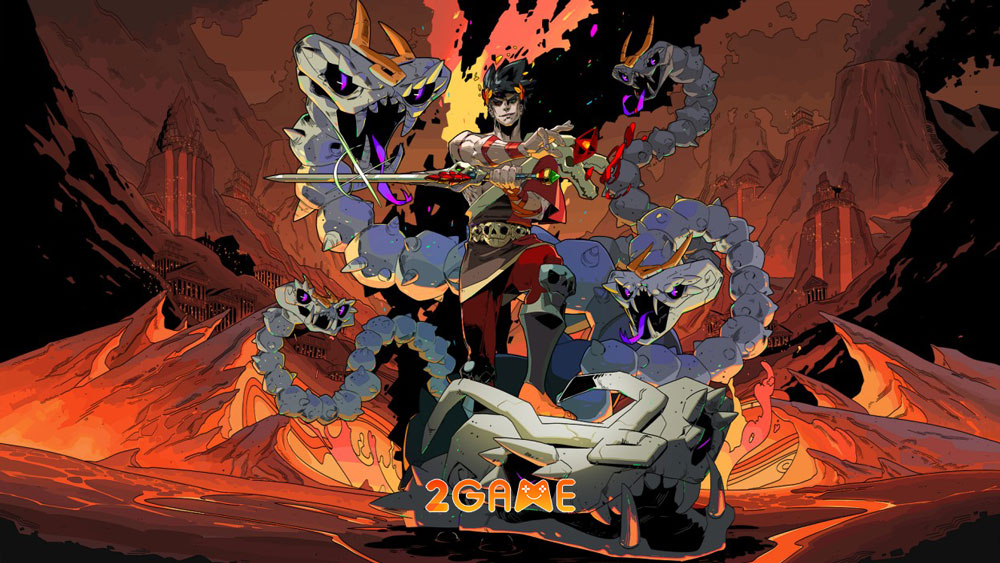 Đồ họa ấn tượng của game Hades