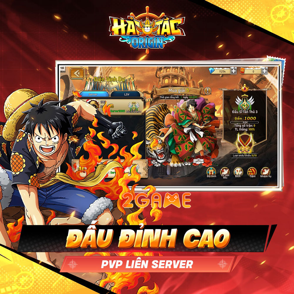 Hoạt động PvP hấp dẫn trong game Hải Tặc Origin Hoạt động PvP hấp dẫn trong game Hải Tặc Origin