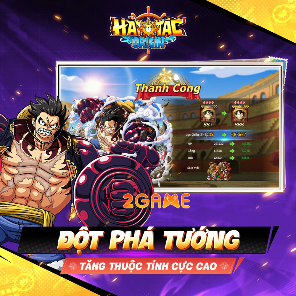 Người chơi có thể đột phá tướng trong game thẻ tướng Hải Tặc Origin Người chơi có thể đột phá tướng trong game thẻ tướng Hải Tặc Origin
