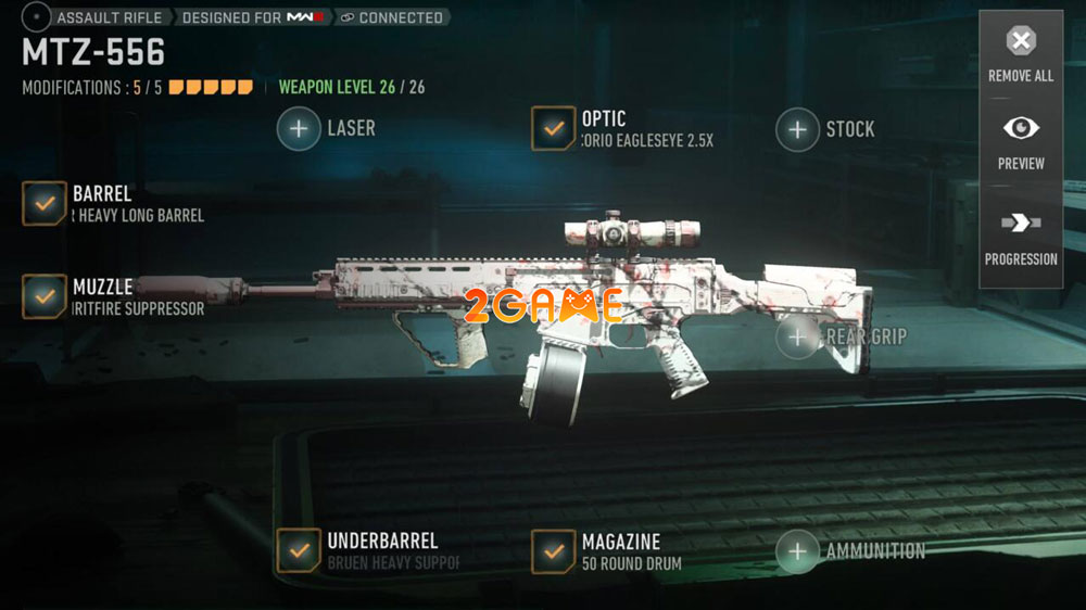 MTZ-556 là vũ khí dễ chơi nhất trong game FPS COD Warzone Mobile MTZ-556 là vũ khí dễ chơi nhất trong game FPS COD Warzone Mobile