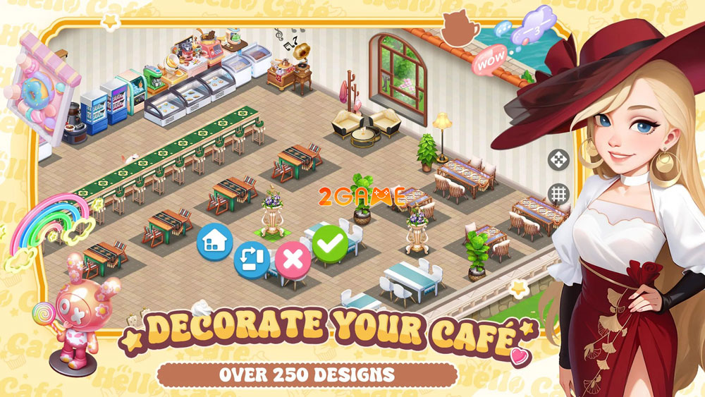 Game thủ Việt sắp được trải nghiệm game mô phỏng kinh doanh Hello Café do VNGGames phát hành hello cafe 1