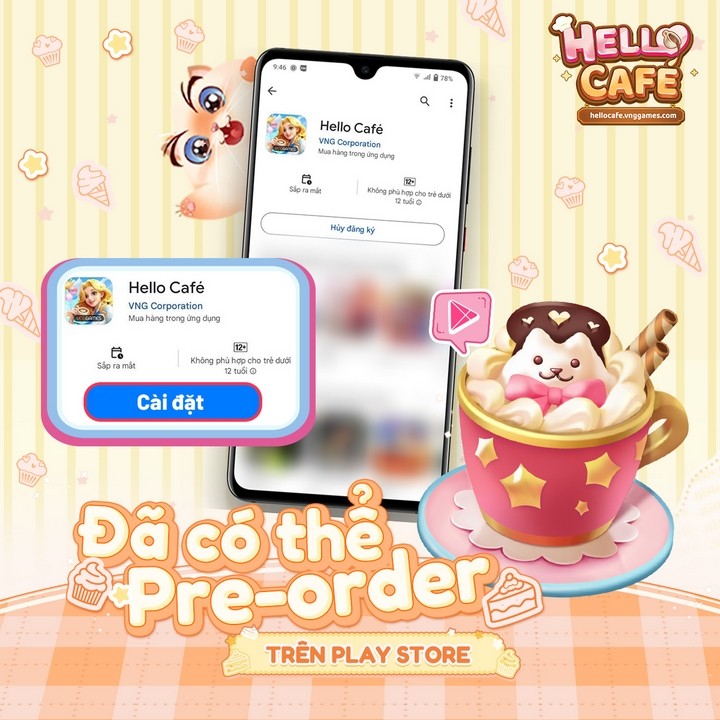 Hello Café - Tựa game tạo trend khắp Đông Nam Á chính thức mở đăng ký tại Việt Nam Hello Café - Tựa game tạo trend khắp Đông Nam Á chính thức mở đăng ký tại Việt Nam