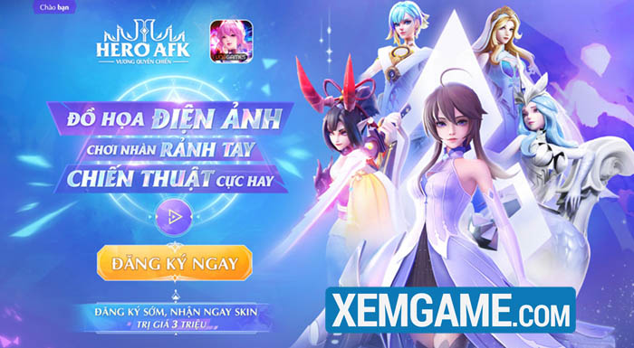 Game thủ Đông Nam Á đăng ký sớm Hero AFK: Vương Quyền Chiến có thể nhận về những phần thưởng khủng hero afk vuong quyen chien 5 5 1