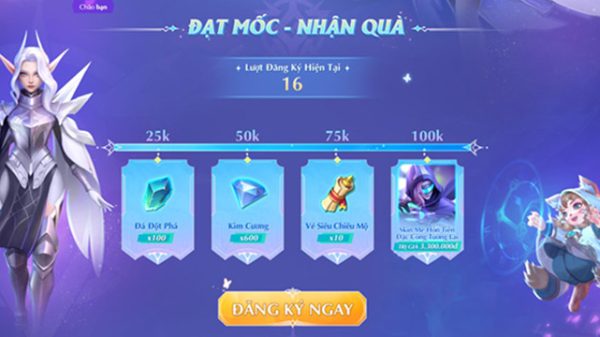 Game thủ Đông Nam Á đăng ký sớm Hero AFK: Vương Quyền Chiến có thể nhận về những phần thưởng khủng hero afk vuong quyen chien 5 5 thumbjpg