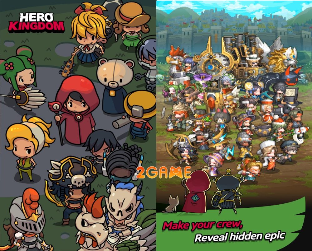 hero-kingdom-1 Hero Kingdom Idle RPG- Game nhập vai pixel siêu cuốn hero kingdom 1