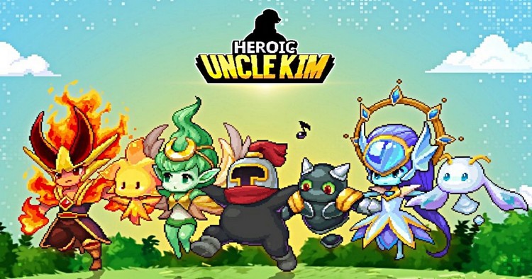 Heroic Uncle Kim - Game mobile Idle RPG hài hước và độc đáo heroic uncle kim