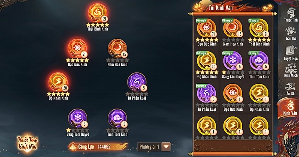 Hệ thống Kinh Văn – nguồn lực hiệu quả cho game thủ Thiên Long Bát Bộ 2 VNG hethongkinhvan tlbb2 thumbjpg