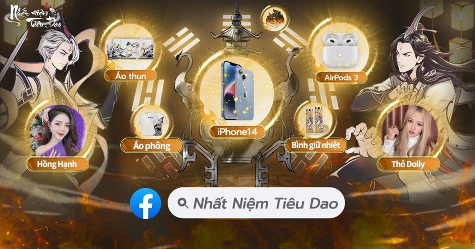 Nhất Niệm Tiêu Dao chính thức ra mắt 14/2: Lộ diện Misthy làm đại sứ hình ảnh và dàn quà tặng iPhone 14, Airpods 3 cực hấp dẫn - Ảnh 5. Nhất Niệm Tiêu Dao chính thức ra mắt 14/2: Lộ diện Misthy làm đại sứ hình ảnh và dàn quà tặng iPhone 14, Airpods 3 cực hấp dẫn - Ảnh 5.