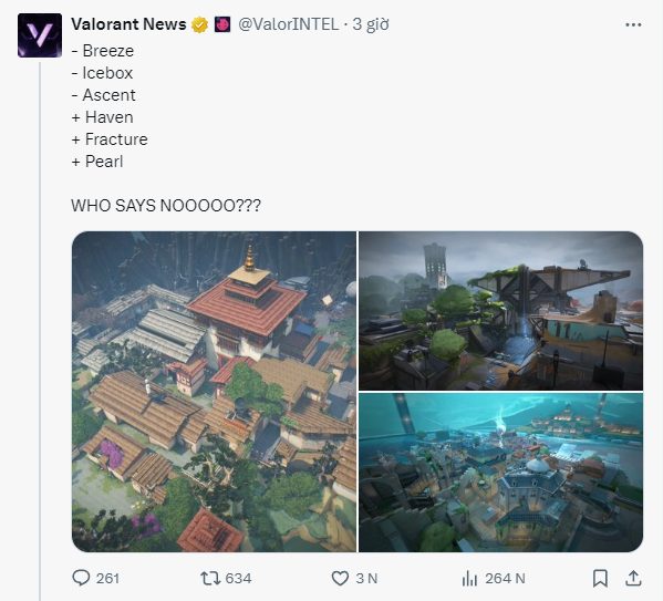 VALORANT có động thái mới khiến cộng đồng rạo rực, khả năng sẽ mang một “siêu phẩm” trở lại- Ảnh 1. VALORANT có động thái mới khiến cộng đồng rạo rực, khả năng sẽ mang một “siêu phẩm” trở lại- Ảnh 1.