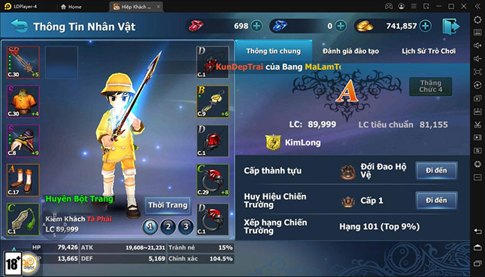 hkm4 “Đỏ mắt” với những bàn tay vàng trong làng nhân phẩm Hiệp Khách Giang Hồ Dzogame hkm4