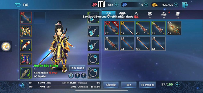 hkm9 “Đỏ mắt” với những bàn tay vàng trong làng nhân phẩm Hiệp Khách Giang Hồ Dzogame hkm9