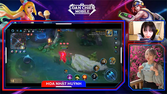 Hàng loạt streamer cùng phát live tựa game “Loạn Chiến Mobile”: Chuyện gì đang xảy ra? hoa nhat huynh livestream