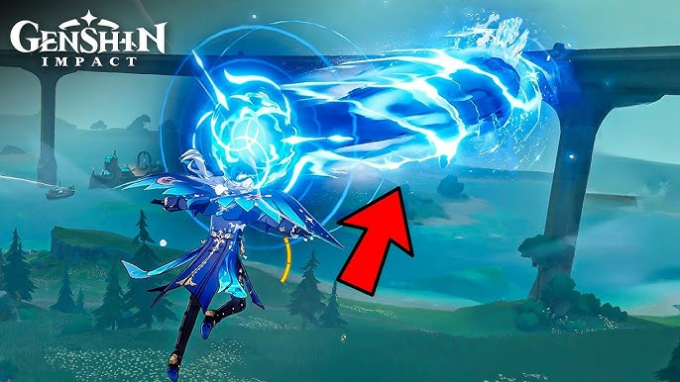 Lối chơi "con quay" nổi rần rần, người chơi Genshin đua nhau thử nghiệm - Ảnh 1. Lối chơi "con quay" nổi rần rần, người chơi Genshin đua nhau thử nghiệm - Ảnh 1.