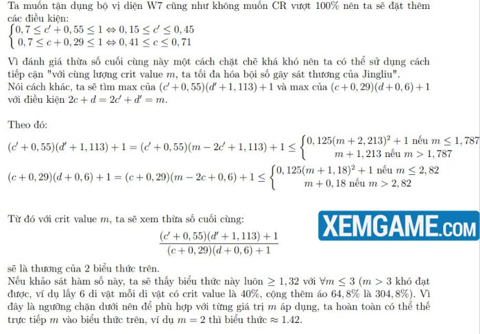 Honkai Star Rail: Jingliu được làm lại, game thủ làm hẳn bài toán “200 IQ” để so sánh sức mạnh hsr 4