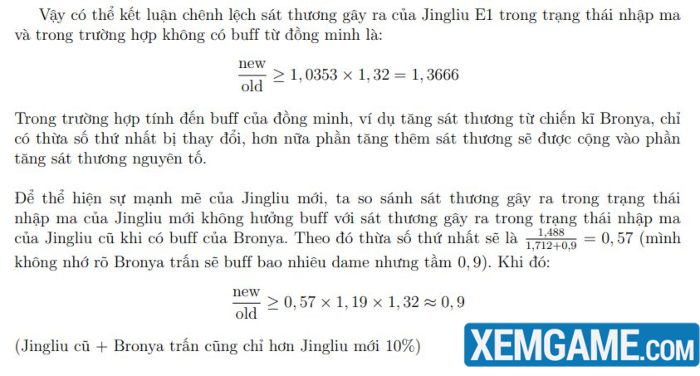 Honkai Star Rail: Jingliu được làm lại, game thủ làm hẳn bài toán “200 IQ” để so sánh sức mạnh hsr 5