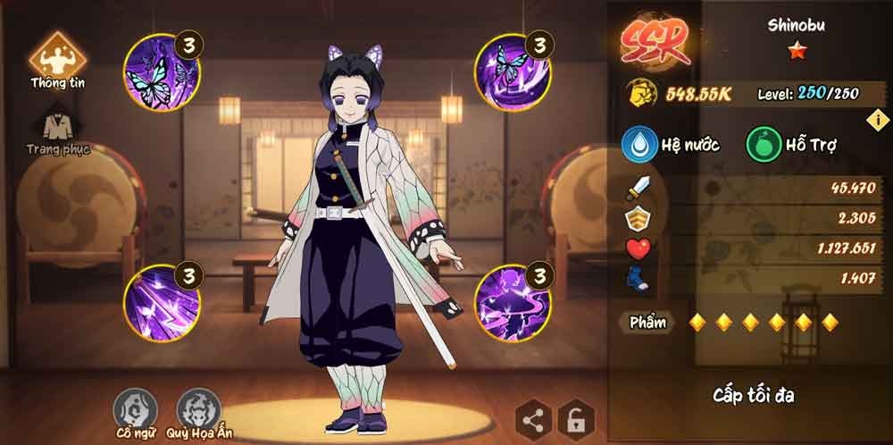 Hướng dẫn build Shinobu, tướng mới nhất Hơi Thở Mặt Trời Hướng dẫn build Shinobu, tướng mới nhất Hơi Thở Mặt Trời