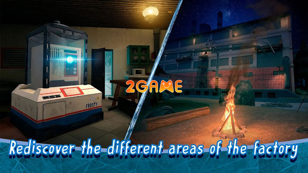 Những khu vực khác nhau của nhà máy kem trong game kinh dị Ice Scream 8: Final Chapter Những khu vực khác nhau của nhà máy kem trong game kinh dị Ice Scream 8: Final Chapter