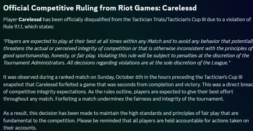 image-6 Nhà cựu vô địch TFT mùa 7 Xunge bất ngờ bị cấm tham dự giải đấu vì “chia sẽ tài khoản” image 6