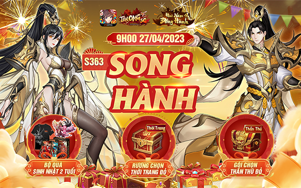 S363 Song Hành: Máy chủ đặc biệt đón tuổi lên 2 cùng Tân OMG3Q – VNG - Ảnh 1.