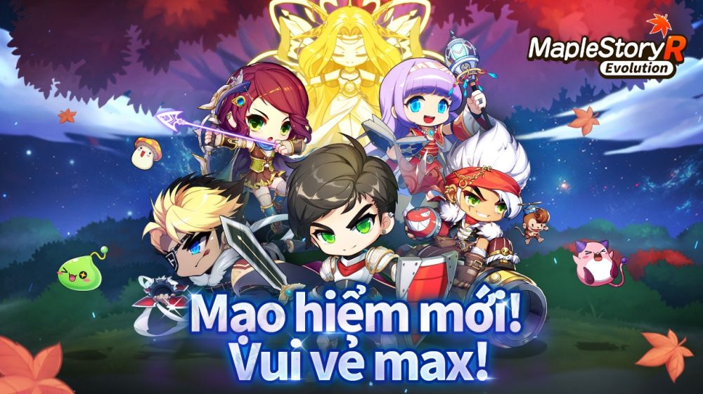 Nấm Lùn Phiêu Lưu Ký một lần nữa trở lại Việt Nam với tên gọi Maple Story R: Evolution - Ảnh 1. Nấm Lùn Phiêu Lưu Ký một lần nữa trở lại Việt Nam với tên gọi Maple Story R: Evolution - Ảnh 1.